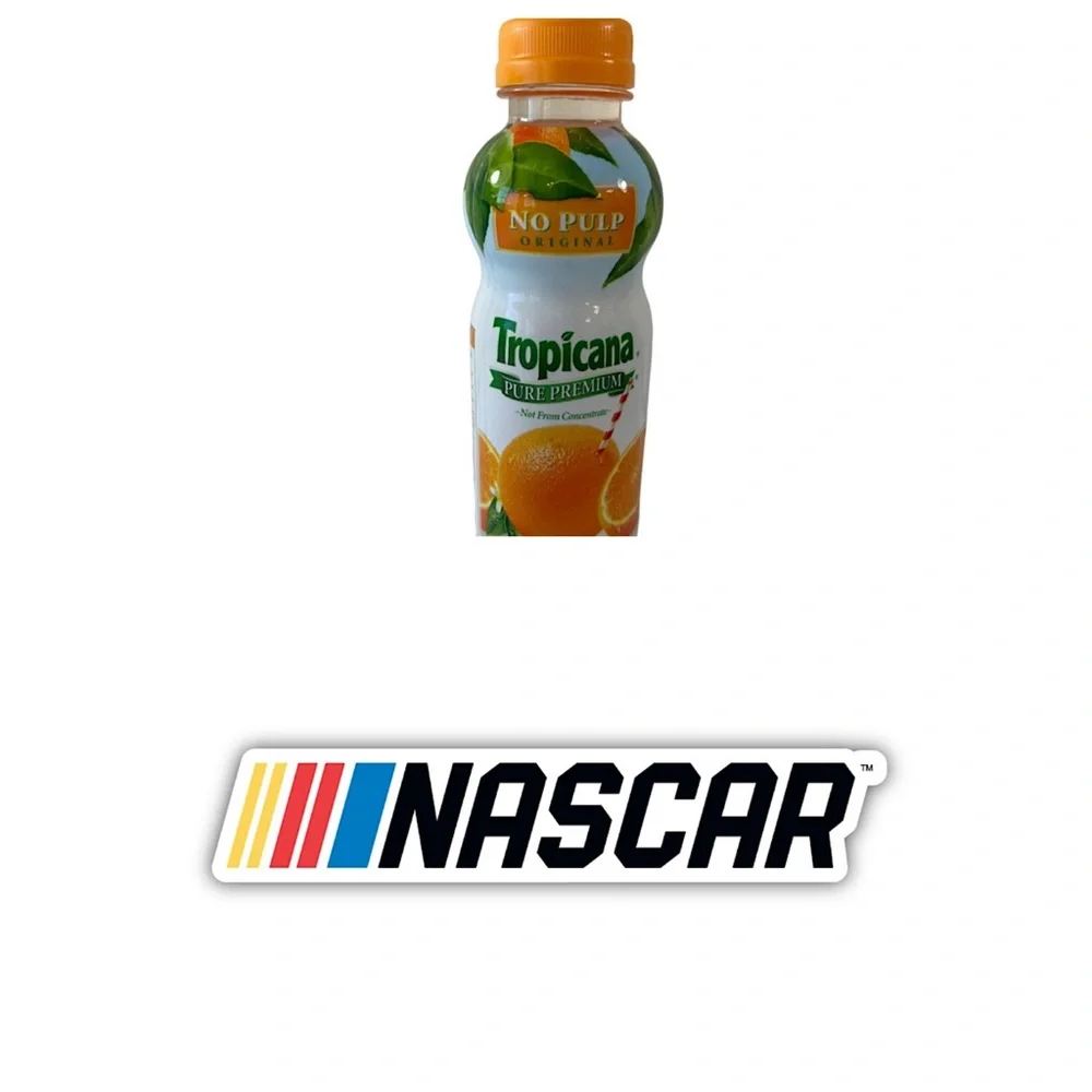 Nascar 2003 Tropicana 400 Juice Bottle w/Action 1:64 Stock Car Inside